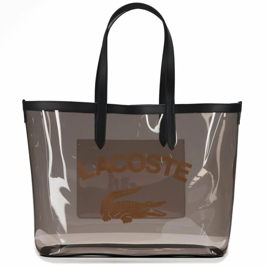 Lacoste Shopper|Schultertaschen<Core Essentials Anna Shopper Tasche L 39 cm transparent noir ermine