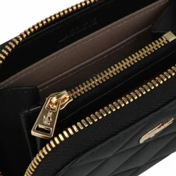 Damen Lacoste Core Essentials Crocodelle Geldbörse Leder 10.5 cm