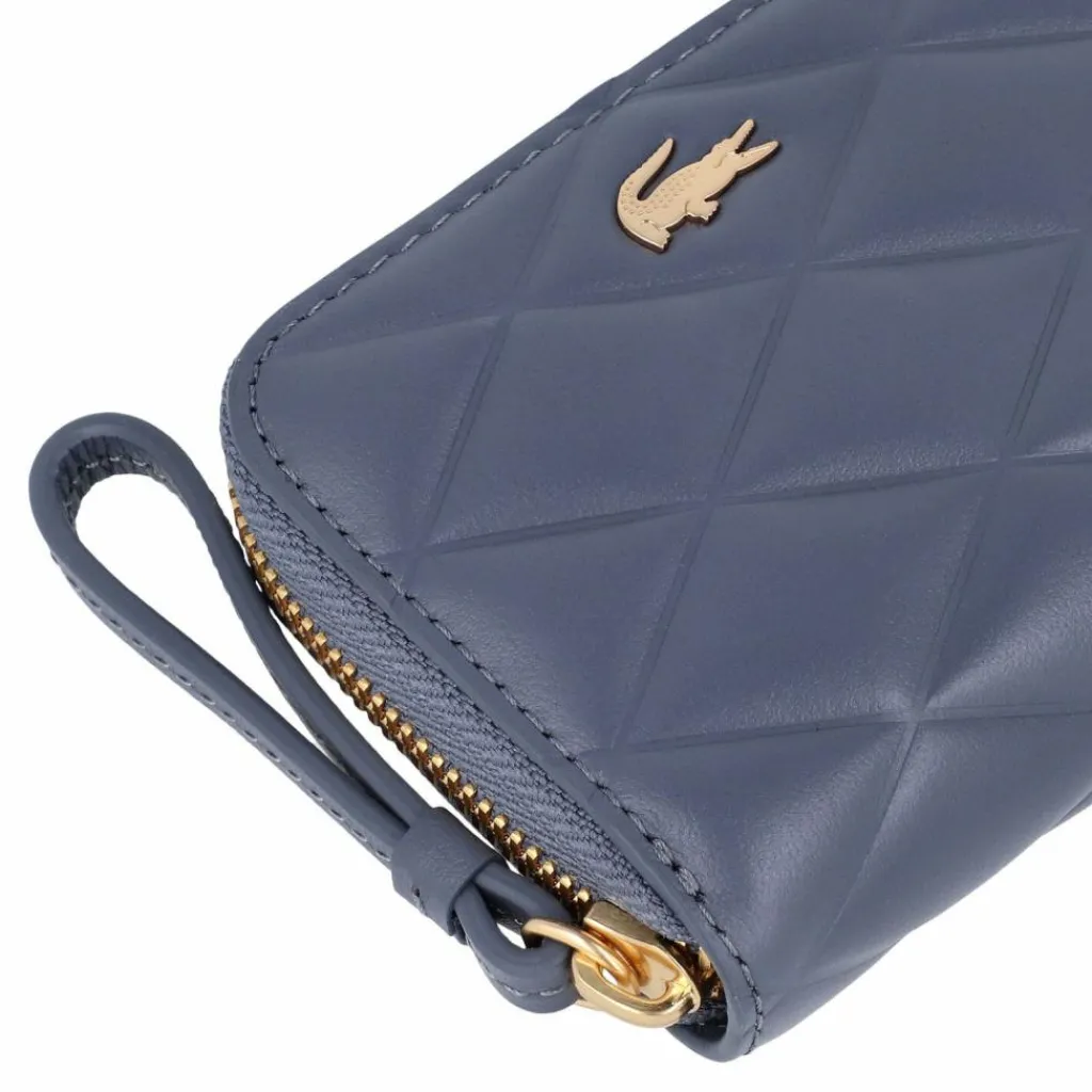 Hot Lacoste Core Essentials Crocodelle Geldbörse Leder 10.5 cm folkstone gray