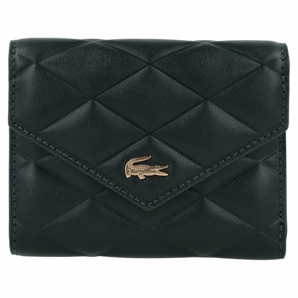 Damen Lacoste Core Essentials Crocodelle Geldbörse Leder 11.5 cm