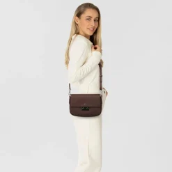 Clearance Lacoste Core Essentials Daily City Umhängetasche 21.5 cm fudge