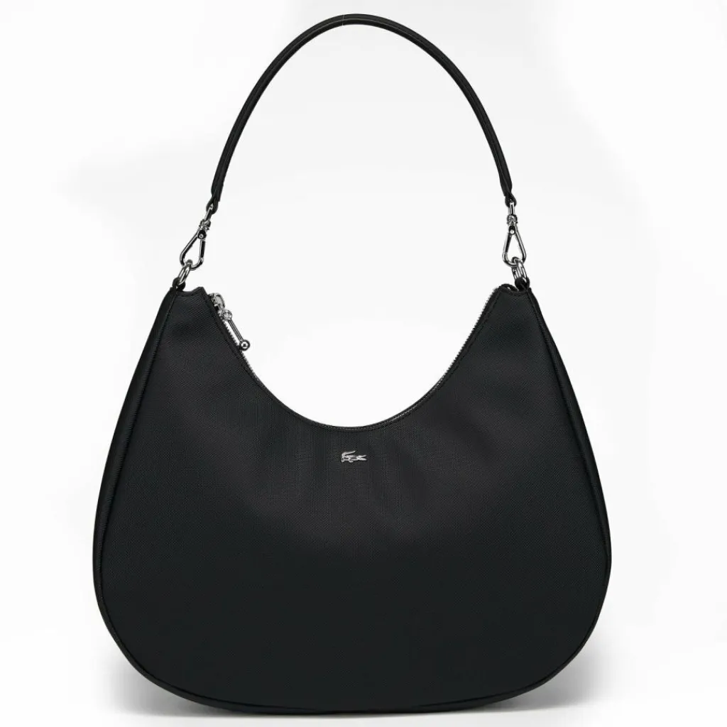 Lacoste Henkeltaschen|Schultertaschen<Core Essentials Daily City Schultertasche 35 cm noir