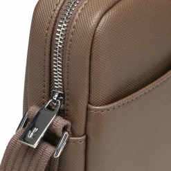 Hot Lacoste Core Essentials Men S Classic Umhängetasche 15 cm morel