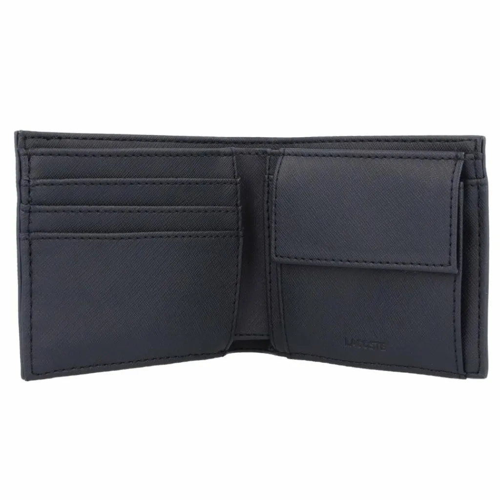 Lacoste Herrengeldbörsen Querformat<Core Essentials Men S Classic Geldbörse RFID Schutz 12 cm marine 166