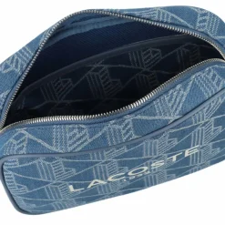 Outlet Lacoste Heritage Jacquard Mini Bag Umhängetasche 17 cm mono jacquard denim