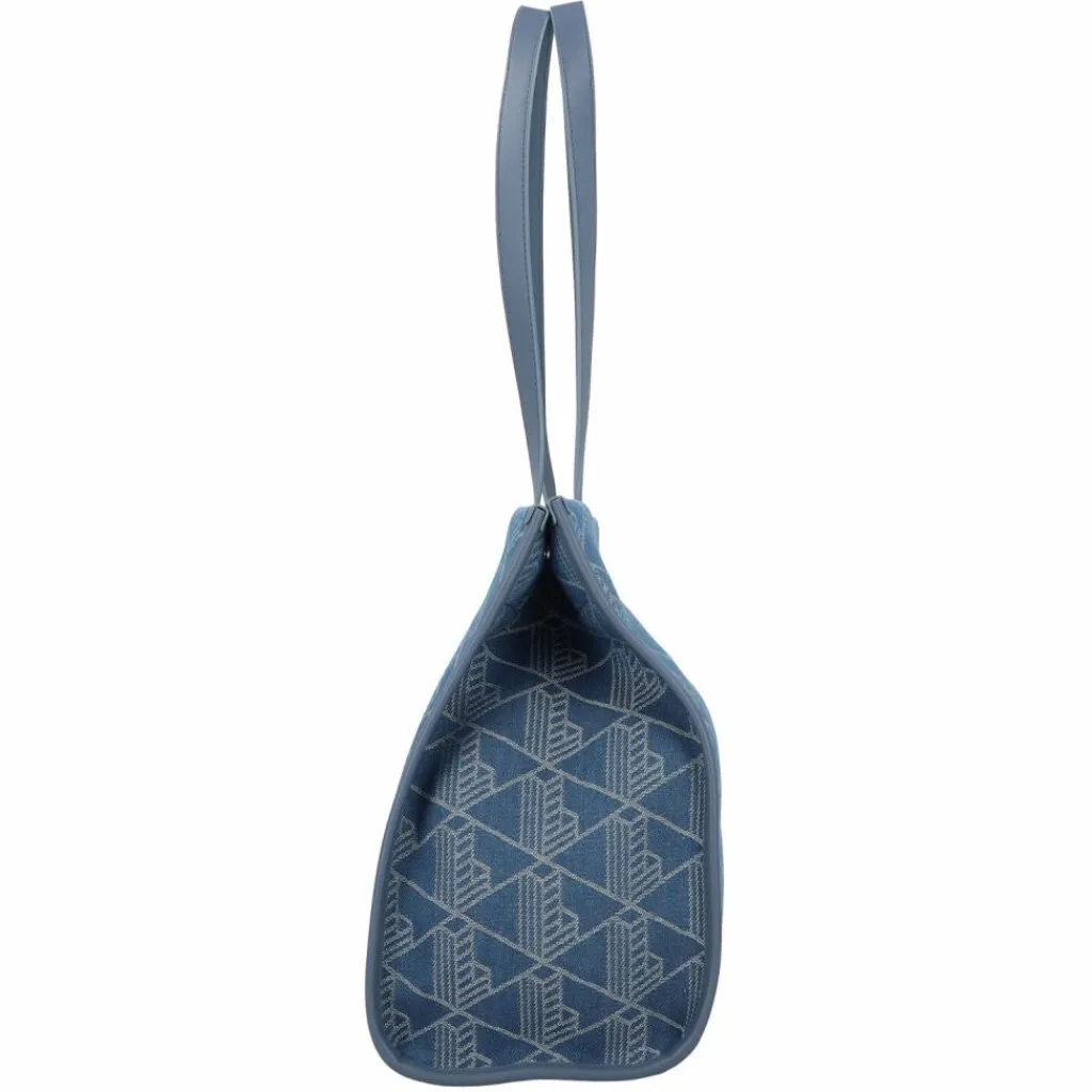 New Lacoste Heritage Jacquard Shopper Tasche 40 cm mono jacquard denim