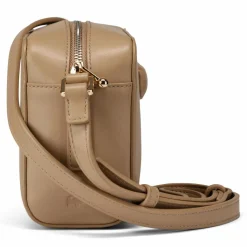 Hot Lacoste LG Casual Umhängetasche S Leder 20.5 cm tan