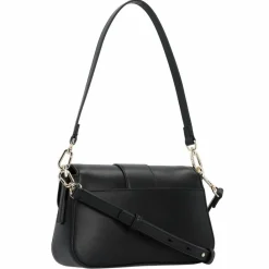 Clearance Lacoste LG Casual Schultertasche S Leder 23 cm noir