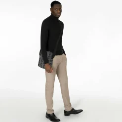 Lacoste Umhängetaschen|Mini Bags<Monogram Neocroc Umhängetasche 16 cm mono jacquard denim noir