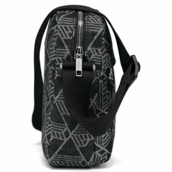 Lacoste Umhängetaschen|Mini Bags<Monogram Neocroc Umhängetasche 16 cm mono jacquard denim noir