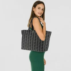 Lacoste Monogram Neocroc Shopper Tasche XL 42 cm