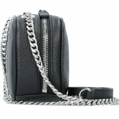 Discount Lacoste Origin Croc Umhängetasche Leder 16 cm noir