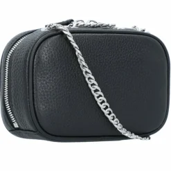 Discount Lacoste Origin Croc Umhängetasche Leder 16 cm noir