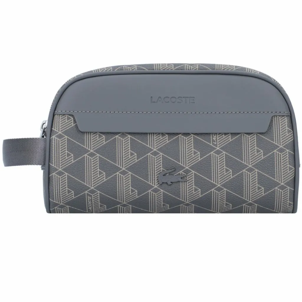 New Lacoste The Blend Kulturbeutel 23 cm mono castlerock string