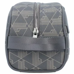 New Lacoste The Blend Kulturbeutel 23 cm mono castlerock string