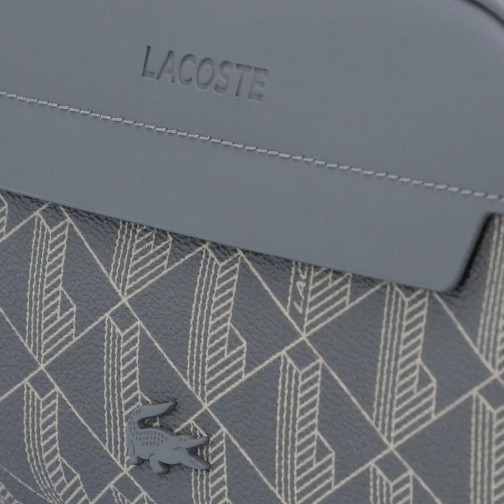 New Lacoste The Blend Kulturbeutel 23 cm mono castlerock string