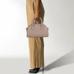 Lancaster Henkeltaschen<Donna Bow Handtasche Leder 21 cm galet