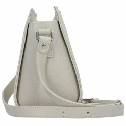 Sale Lancaster Sierra Umhängetasche Leder 24 cm ivoire