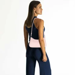 Outlet Lancaster Suave Ace Umhängetasche Leder 27 cm rosefume