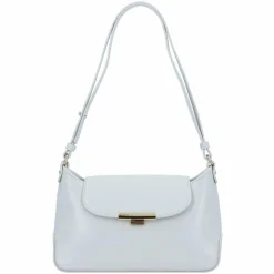 New Lancaster Suave Evenly Schultertasche M Leder 26.5 cm grisclai