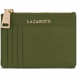 Best Lazarotti Bologna Leather Schlüsseletui Leder 11,5 cm mit Air Tag Fach olive