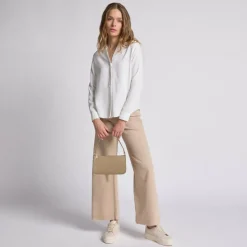 Lazarotti Henkeltaschen|Schultertaschen<Bologna Leather Schultertasche Leder 22 cm sand