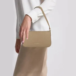 Lazarotti Henkeltaschen|Schultertaschen<Bologna Leather Schultertasche Leder 22 cm sand