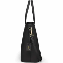 Hot Lazarotti Bologna Leather Shopper Tasche Leder 31 cm black