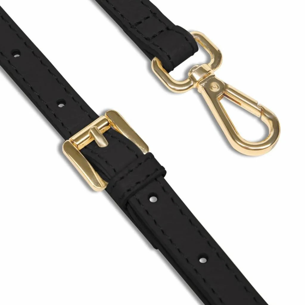 Hot Lazarotti Bologna Leather Shopper Tasche Leder 31 cm black