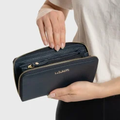 Damen Lazarotti Bologna Leather Geldbörse Leder 19 cm