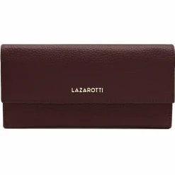 Sale Lazarotti Bologna Leather Geldbörse Leder 19 cm burgundy