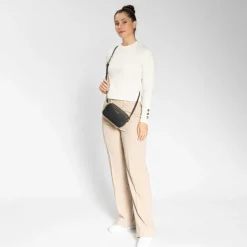 Lazarotti Umhängetaschen<Bologna Leather Umhängetasche Leder 18 cm black