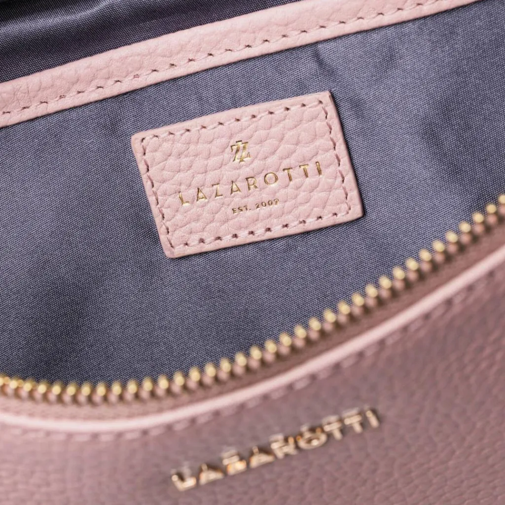 Sale Lazarotti Bologna Leather Gürteltasche Leder 31 cm rose