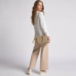 Lazarotti Henkeltaschen<Bologna Leather Handtasche Leder 26 cm sand