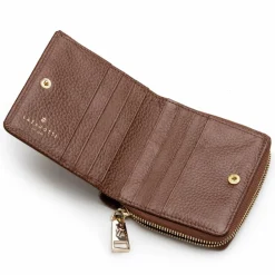 Sale Lazarotti Bologna Leather Geldbörse Leder 10 cm brown