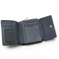 Online Lazarotti Bologna Leather Geldbörse Leder 12 cm navy