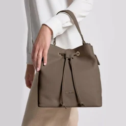 Lazarotti Bologna Leather Beuteltasche Leder 25 cm