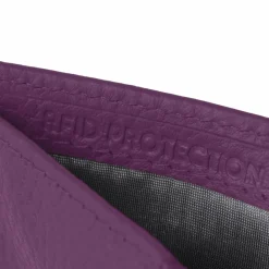 Online Lazarotti Bologna Leather Geldbörse Leder 10 cm purple