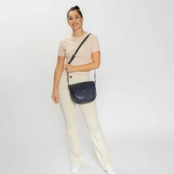 Lazarotti Bologna Leather Umhängetasche Leder 27 cm