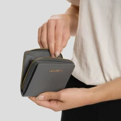 Damen Lazarotti Bologna Leather Geldbörse Leder 10 cm