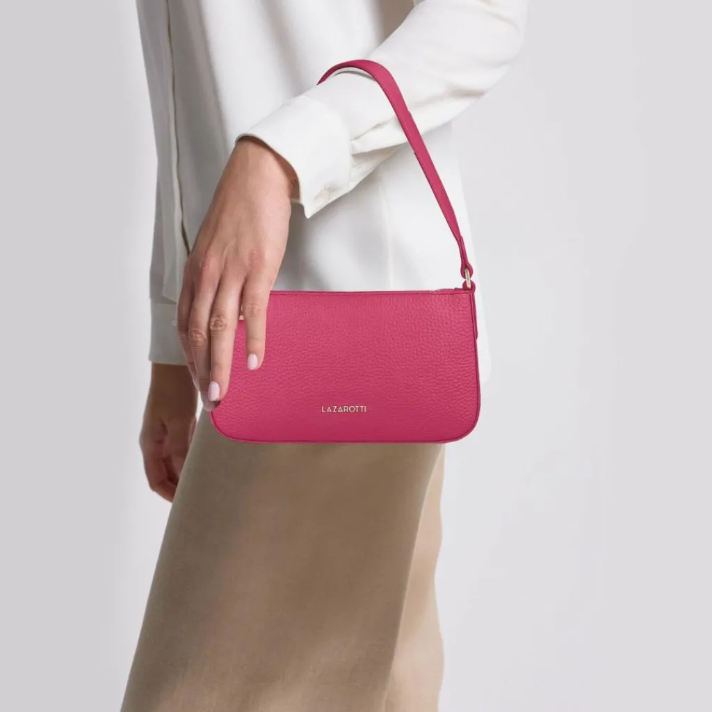 Lazarotti Bologna Leather Schultertasche Leder 22 cm