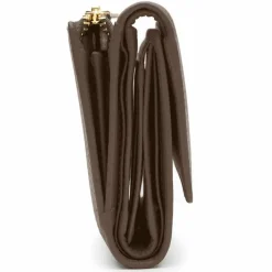 Lazarotti Damengeldbörsen Querformat<Bologna Leather Geldbörse Leder 14 cm taupe