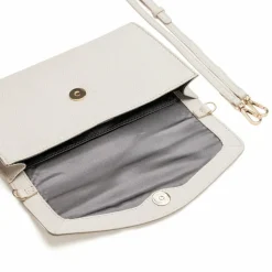 Lazarotti Umhängetaschen|Abendtaschen & Clutches<Bologna Leather Clutch Tasche Leder 23 cm cream