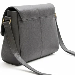 Lazarotti Umhängetaschen<Bologna Leather Umhängetasche Leder 22 cm grey