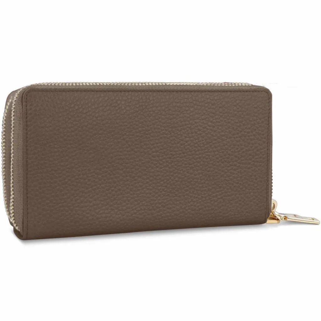 Lazarotti Damengeldbörsen Querformat<Bologna Leather Geldbörse RFID Schutz Leder 20 cm taupe