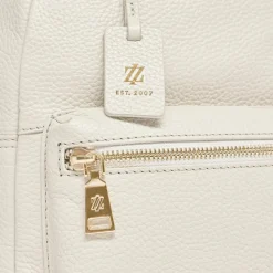 Sale Lazarotti Bologna Leather City Rucksack Leder 27 cm cream