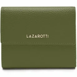 Outlet Lazarotti Bologna Leather Geldbörse Leder 12 cm olive