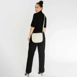 Lazarotti Umhängetaschen<Bologna Leather Umhängetasche Leder 25 cm cream