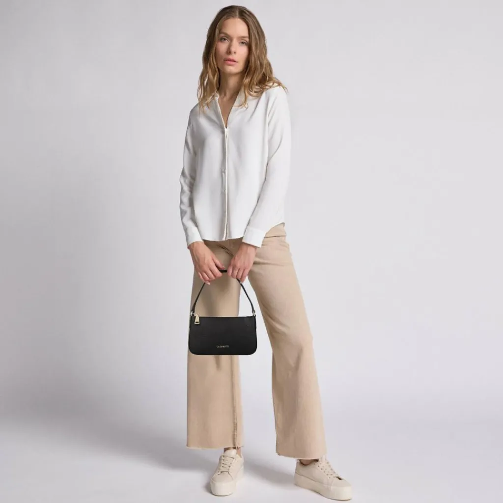 Lazarotti Bologna Leather Schultertasche Leder 22 cm