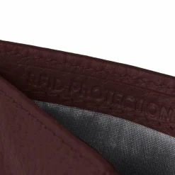 Lazarotti Damengeldbörsen Querformat<Bologna Leather Geldbörse Leder 10 cm burgundy